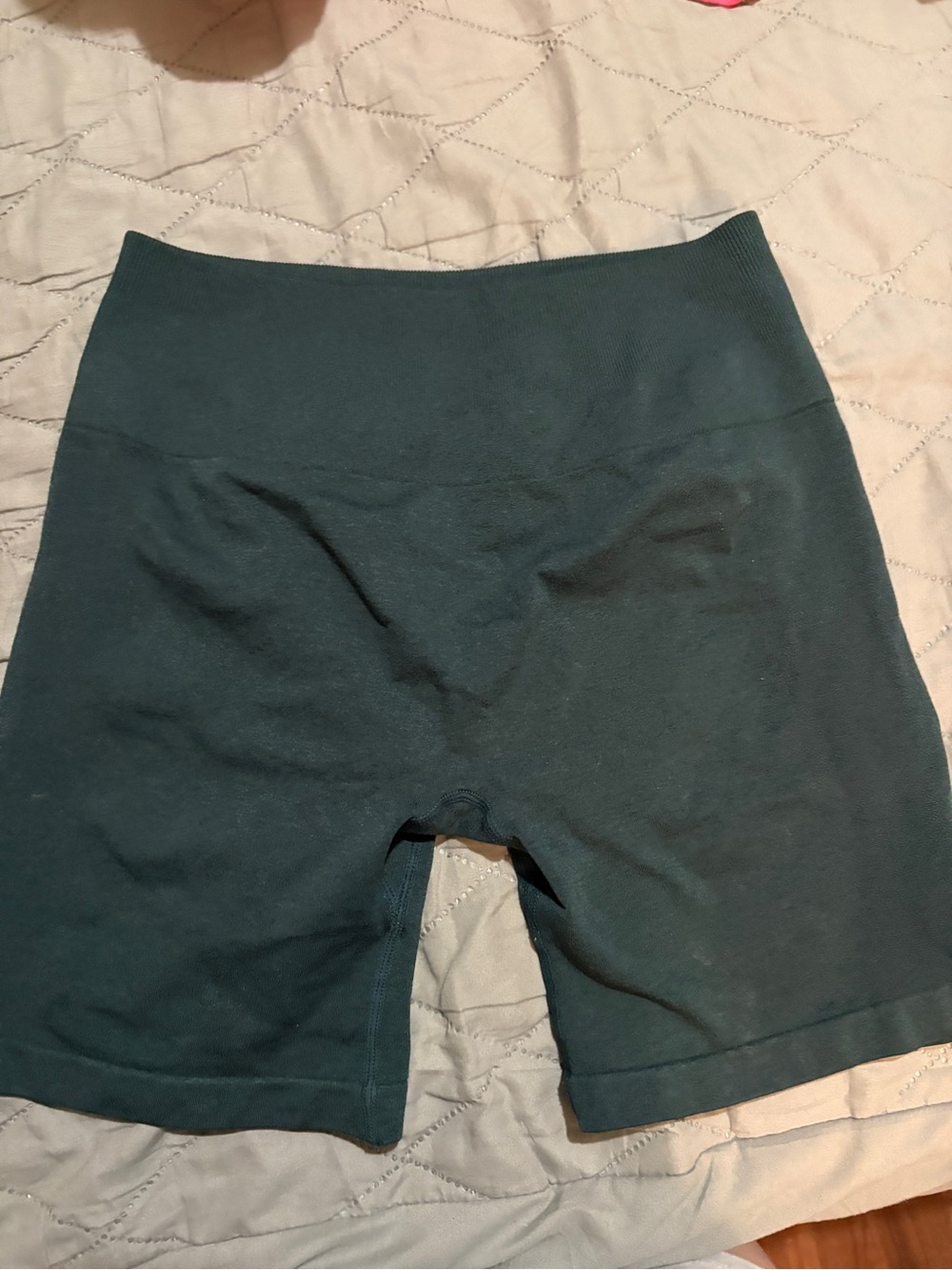 High-Rise Women’s Bike Shorts in Deep Teal